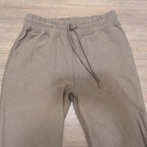 Beyond Yoga - Spacedye Commuter Midi Jogger XS in Birch Heather